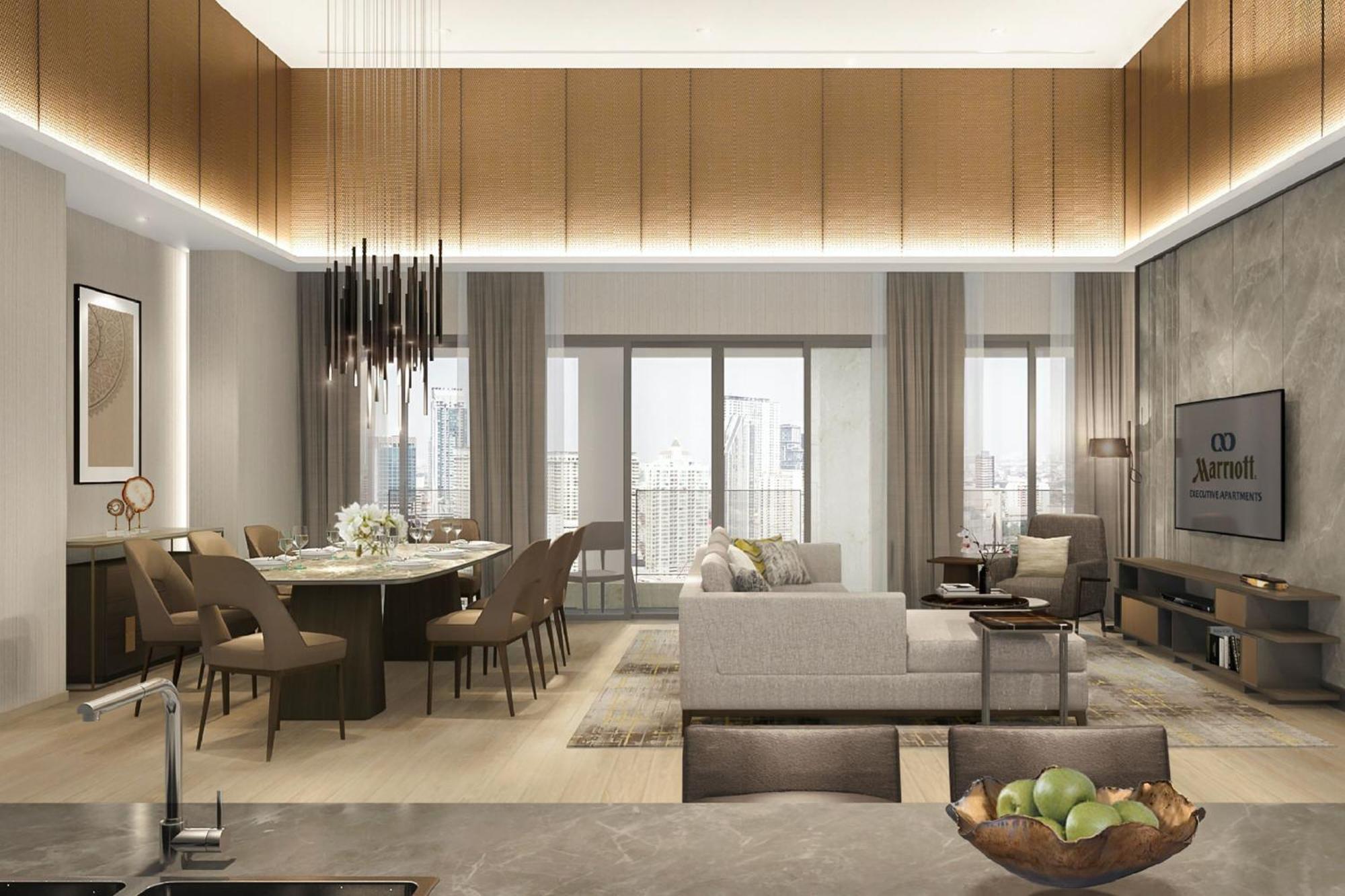 Marriott Executive Apartments, Bangkok Townhall Sukhumvit Εξωτερικό φωτογραφία